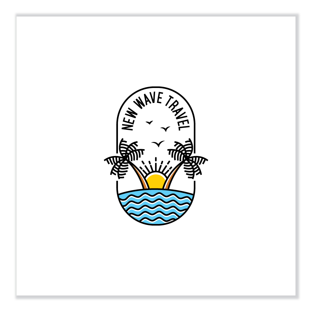Diseño de Logo por Sujit Banerjee para New Wave Travel | Diseño #27877299