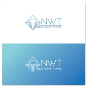Logo Design by Sujit Banerjee for New Wave Travel | Design: #27877303