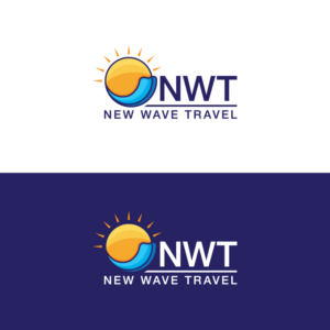 Logo Design by Sujit Banerjee for New Wave Travel | Design: #27877306
