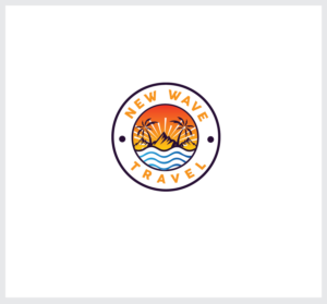 Logo Design by angelonyamu for New Wave Travel | Design: #27892636