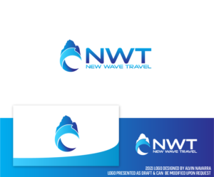 Logo Design by alvinnavarra for New Wave Travel | Design: #27876577