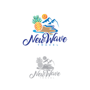 Diseño de Logo por brand maker para New Wave Travel | Diseño: #27872578