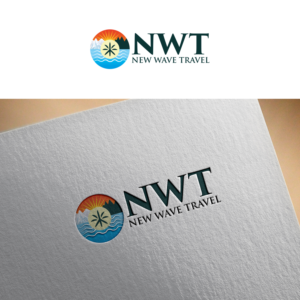 Logo Design by Maxo-Biz for New Wave Travel | Design: #27881069