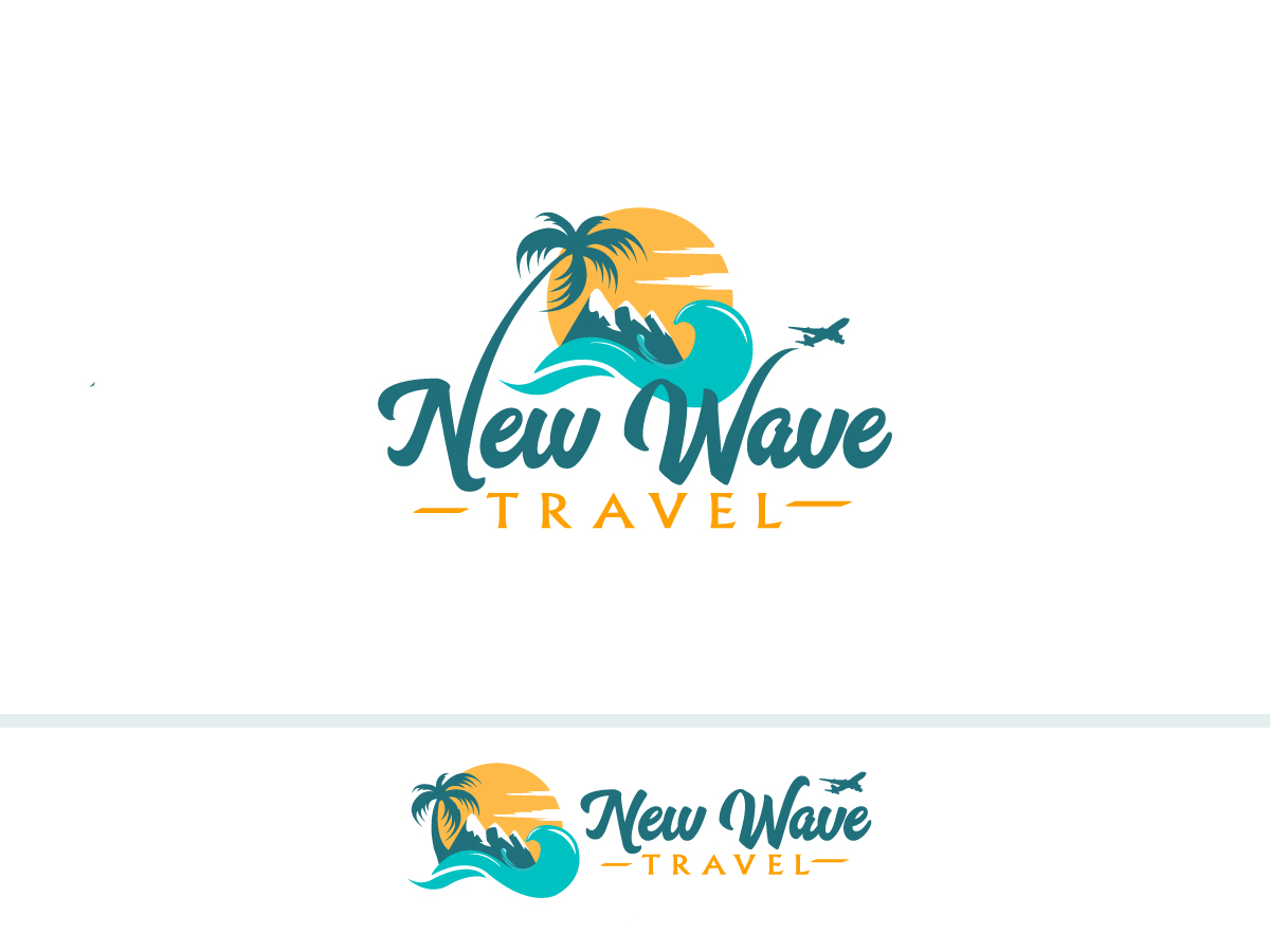 Logo-Design von kaatem für New Wave Travel | Design #27875019