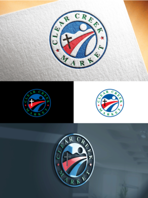 Logo Design by sol design2 for Clear Creek Market | Design: #27871630