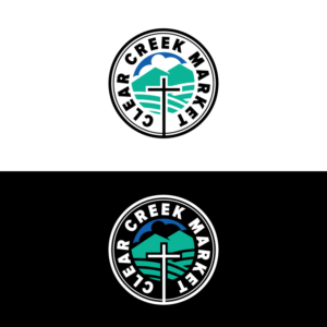 Logo Design by Sujit Banerjee for Clear Creek Market | Design: #27872886