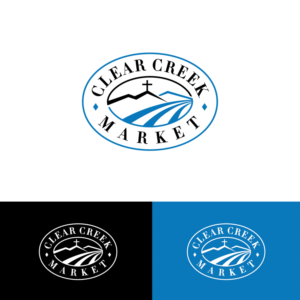 Logo Design by Sujit Banerjee for Clear Creek Market | Design: #27872888