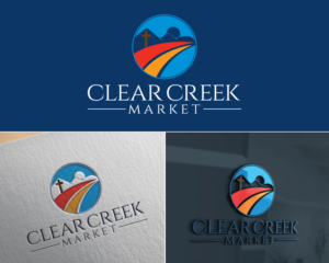 Logo Design by Atec for Clear Creek Market | Design: #27873835