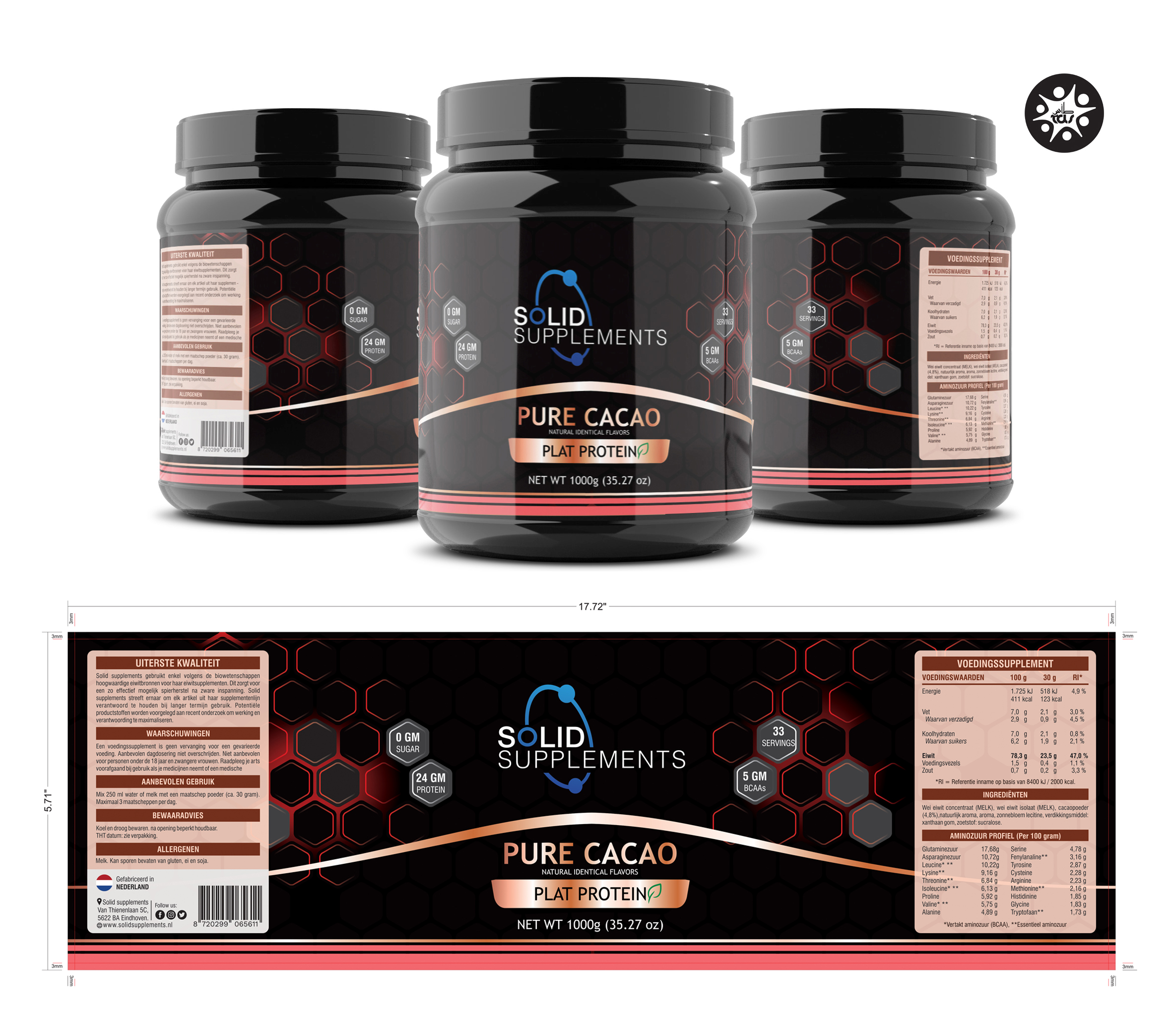 Label Design by Tuba Art Studio. IZ (IMRAN ZW) for this project | Design #27948072