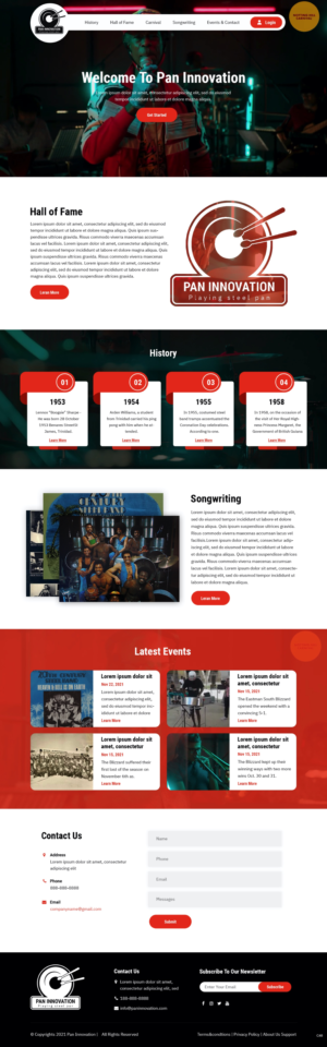 Web Design by pb for The Comic Alchemist Limited | Design: #27878784