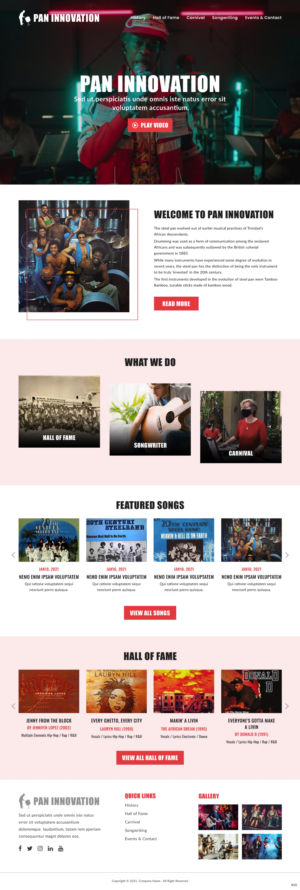 Web Design by pb for The Comic Alchemist Limited | Design: #27878785