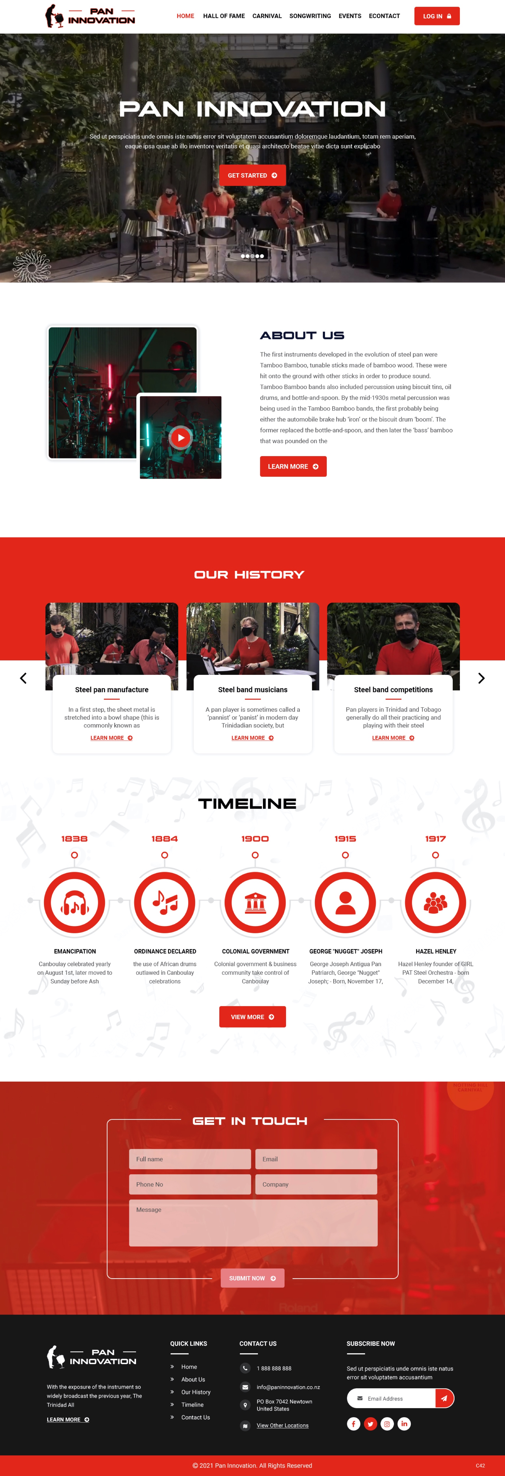 Web Design by pb for The Comic Alchemist Limited | Design #27878789
