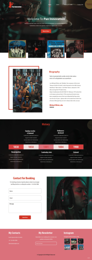Web Design by pb for The Comic Alchemist Limited | Design: #27882774