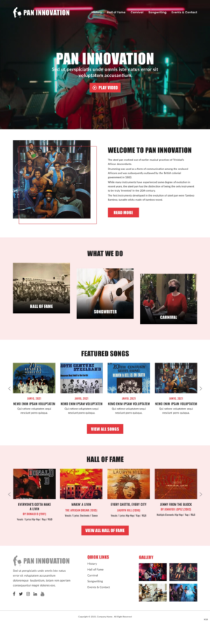 Web Design by pb for The Comic Alchemist Limited | Design: #27882781