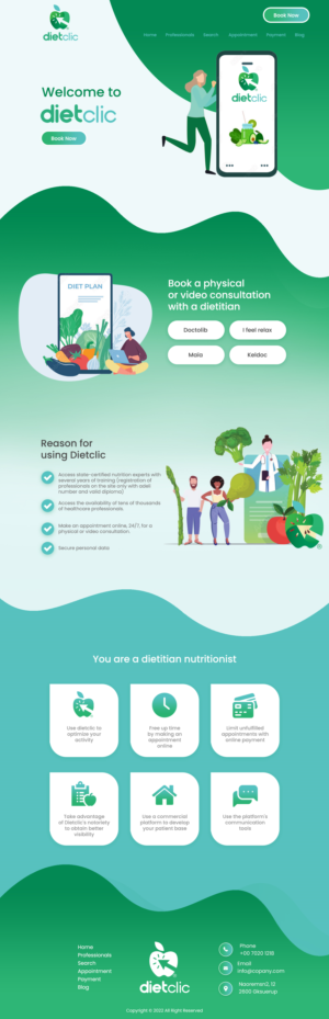 Web Design by MAHABA for this project | Design #27885494