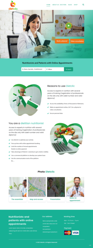 Web Design by pb for this project | Design: #27878765