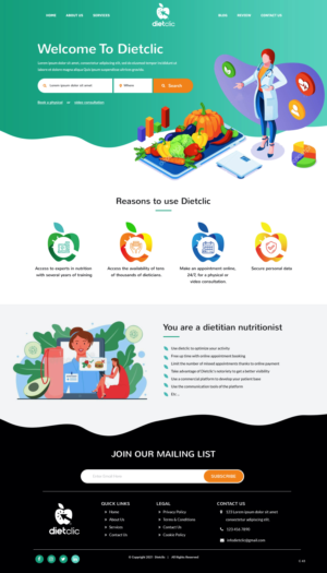 Web Design by pb for this project | Design: #27878769