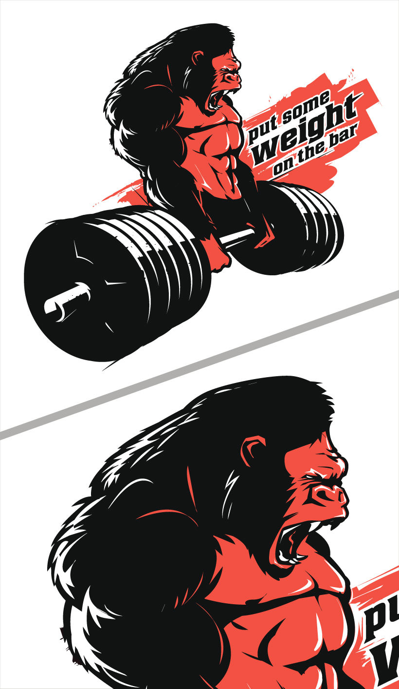 T-shirt Design by Suprakash 3 for Abundant Strength training apparel | Design #27877483