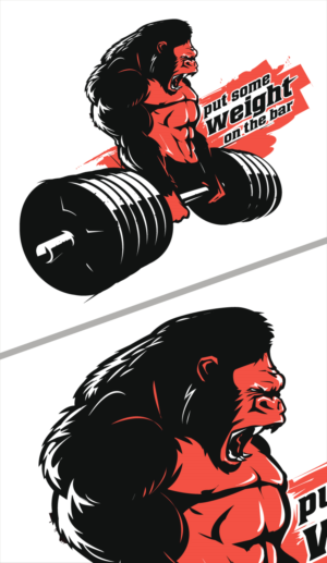 T-shirt Design by Suprakash 3 for Abundant Strength training apparel | Design: #27877483