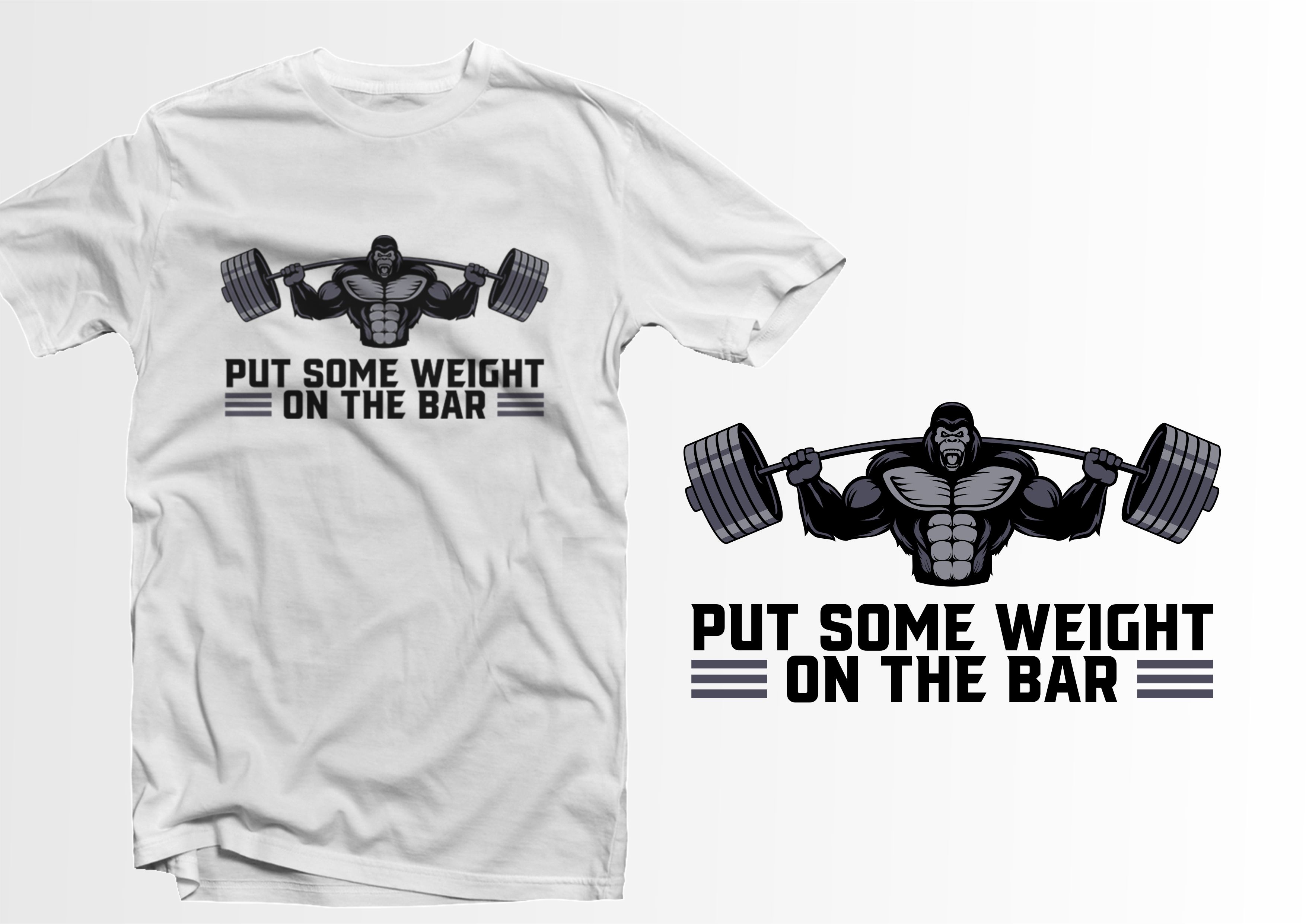 T-shirt Design by ammar_ed for Abundant Strength training apparel | Design #27874374