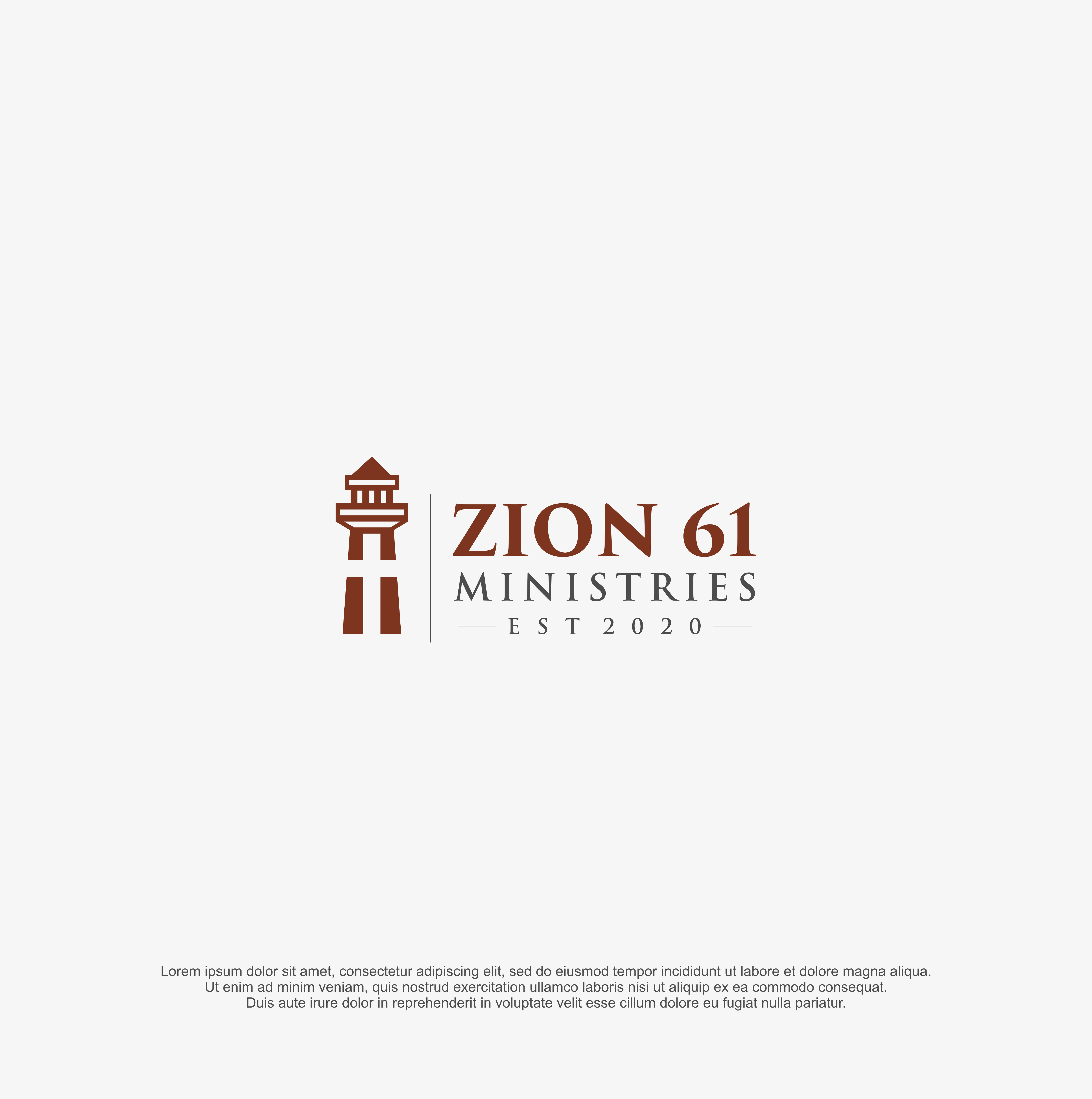 Logo Design by R!CKY for Zion 61 ministries | Design #27909206