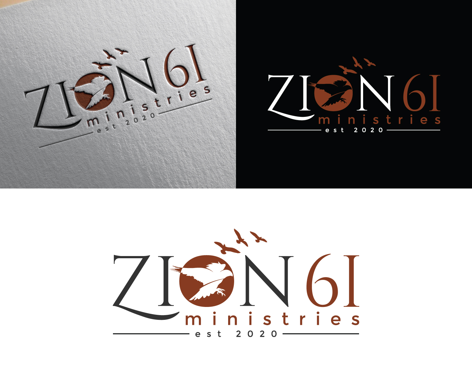 Logo Design by MAWBM for Zion 61 ministries | Design #27896598