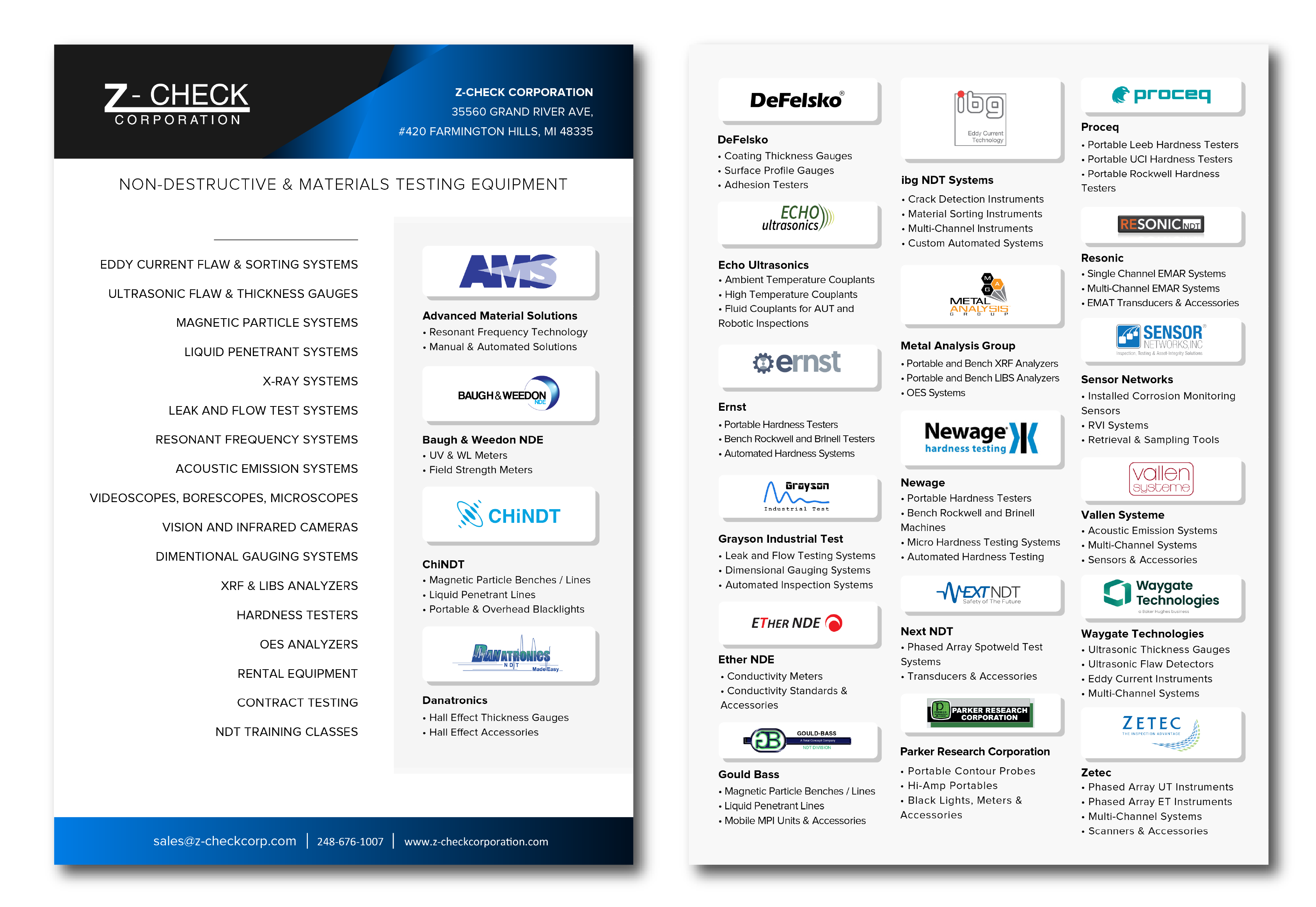 Diseño de Menú por ann.ph para Z-Check Corporation | Diseño #27882960