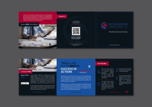 Broschüren-Design von Lammy für ECP Accounting & Consulting, LLC | Design #27882078