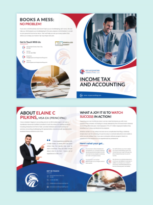 Broschüren-Design von VC für ECP Accounting & Consulting, LLC | Design #27882068