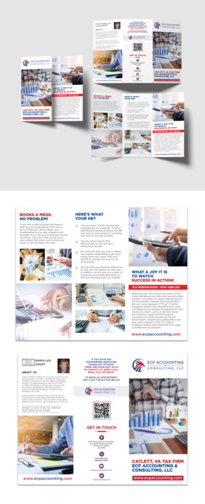 Diseño de Brochure por debdesign para ECP Accounting & Consulting, LLC | Diseño: #27878292