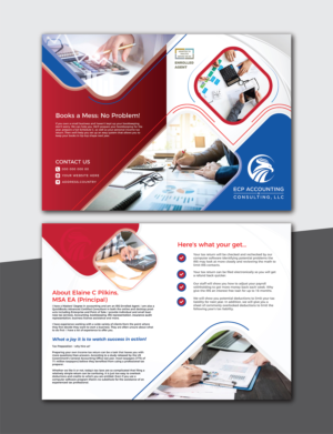 Brochure Design by Deziners Zone for ECP Accounting & Consulting, LLC | Design: #27877435