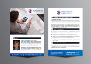 Brochure Design by chandrayaan.creative for ECP Accounting & Consulting, LLC | Design: #27891384