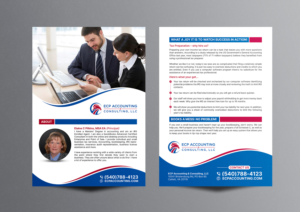 Brochure Design by chandrayaan.creative for ECP Accounting & Consulting, LLC | Design: #27891386