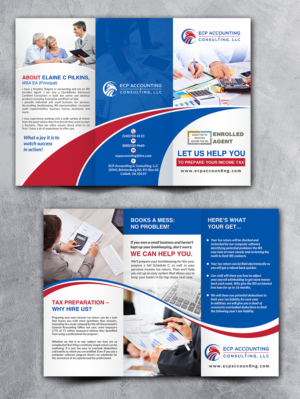 Brochure Design by innovative earth for ECP Accounting & Consulting, LLC | Design: #27875548