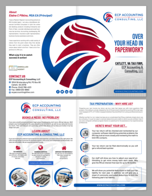 Diseño de Brochure por SAI DESIGNS para ECP Accounting & Consulting, LLC | Diseño: #27891867