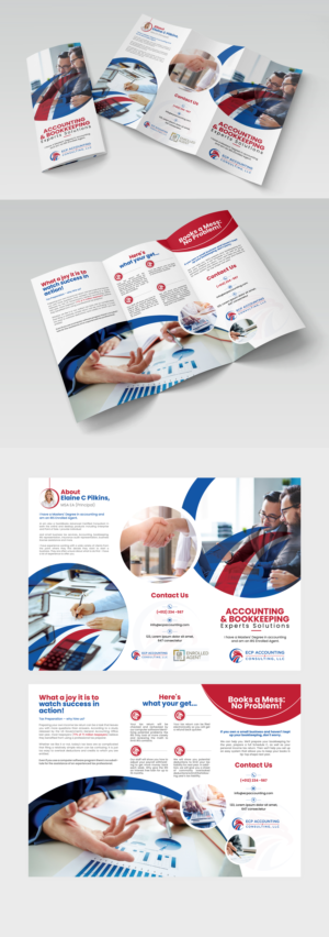Brochure Design by logoQ for ECP Accounting & Consulting, LLC | Design: #27880934