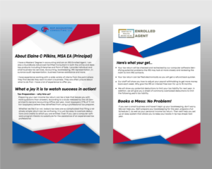 Brochure Design by Adeel Rahman for ECP Accounting & Consulting, LLC | Design: #27896192