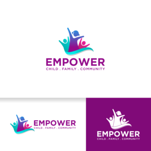 Company name: Empower // tagline: Child, Family, Community | Diseño de Logo por Keita.