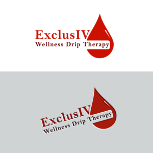 Logo Design by Md Sakhawat Hosssain for ExclusIV Wellness Drip Therapy | Design: #27892604