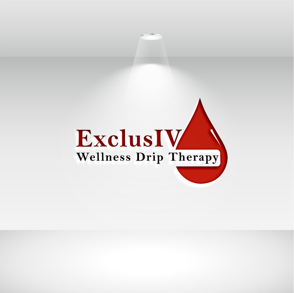 Logo Design by Md Sakhawat Hosssain for ExclusIV Wellness Drip Therapy | Design #27892605