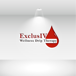 Logo Design by Md Sakhawat Hosssain for ExclusIV Wellness Drip Therapy | Design: #27892605