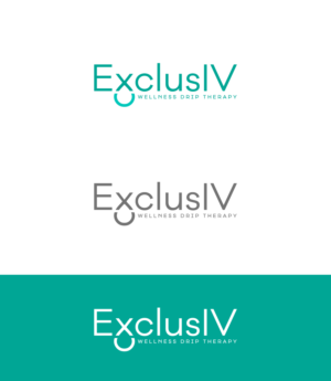 Logo Design by ashantha for ExclusIV Wellness Drip Therapy | Design: #27894181