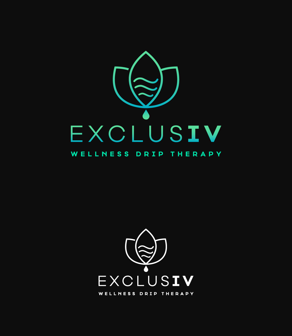 Logo Design by ashantha for ExclusIV Wellness Drip Therapy | Design #27899488
