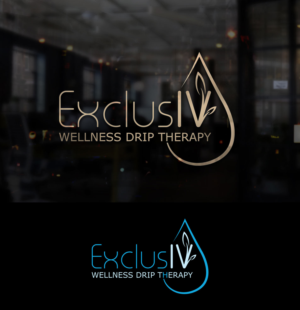 Logo Design by Impressive Solutions for ExclusIV Wellness Drip Therapy | Design: #27877267