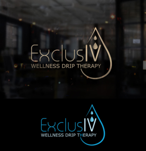 Logo Design by Impressive Solutions for ExclusIV Wellness Drip Therapy | Design: #27880305