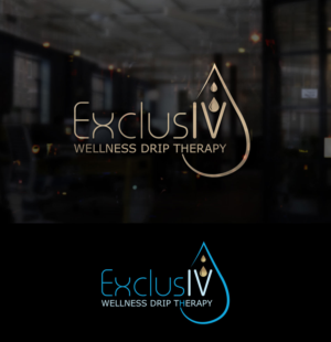 Logo Design by Impressive Solutions for ExclusIV Wellness Drip Therapy | Design: #27890082