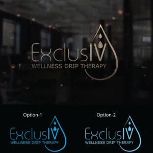 Design de Logo par Impressive Sol pour ExclusIV Wellness Drip Therapy | Design #27891172