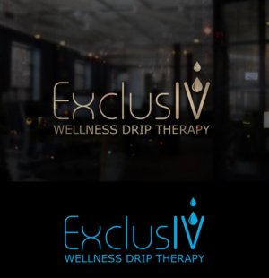 Logo Design by Impressive Solutions for ExclusIV Wellness Drip Therapy | Design: #27900717