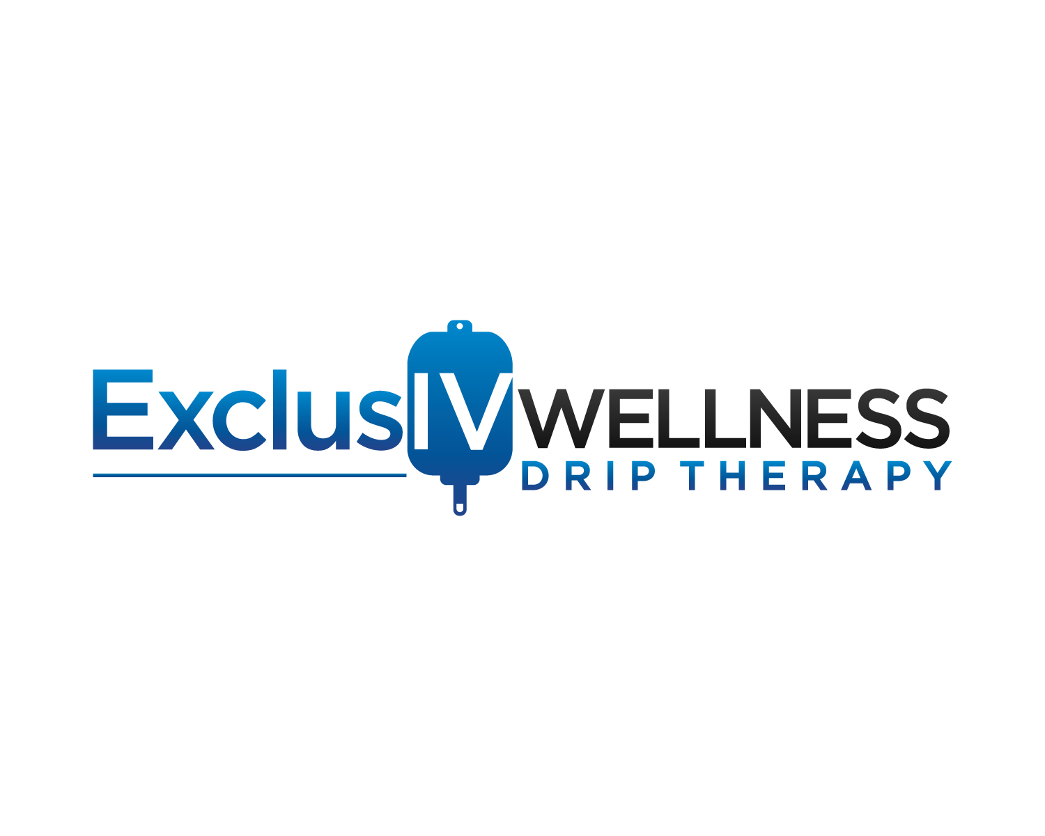 Diseño de Logo por Atec para ExclusIV Wellness Drip Therapy | Diseño #27876197