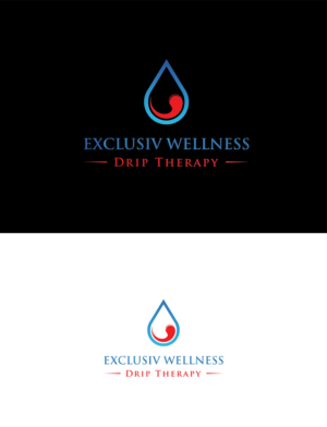 Logo Design by Amelia 25 for ExclusIV Wellness Drip Therapy | Design: #27879277